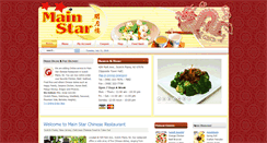 Desktop Screenshot of mainstarchinese.com