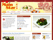Tablet Screenshot of mainstarchinese.com